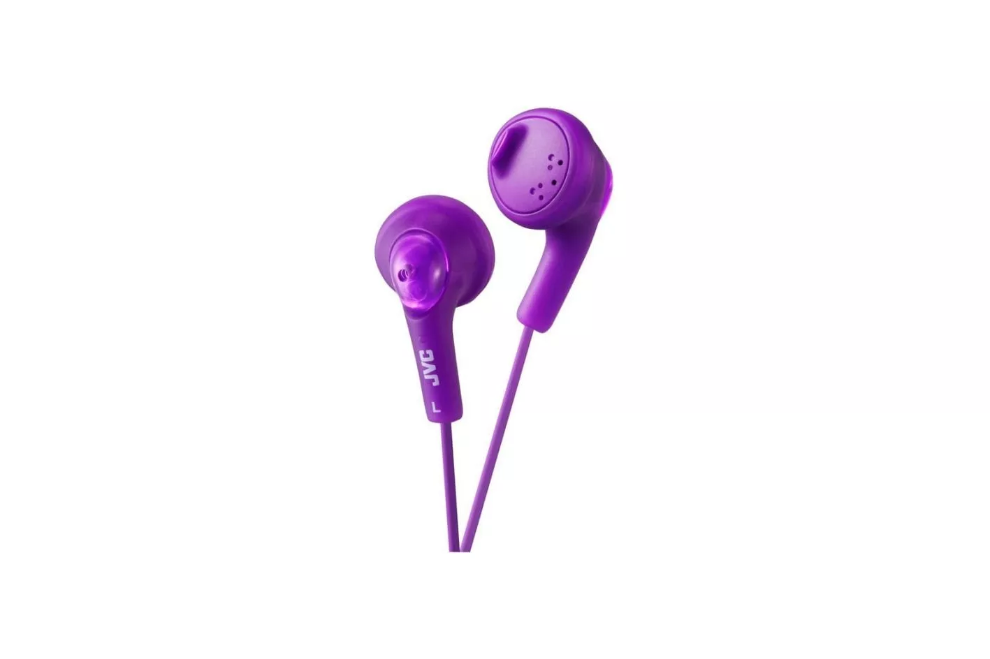 Auriculares JVC HA-F160-V-E con cable, conexi&oacute;n 3,5 mm, para m&uacute;sica, violeta