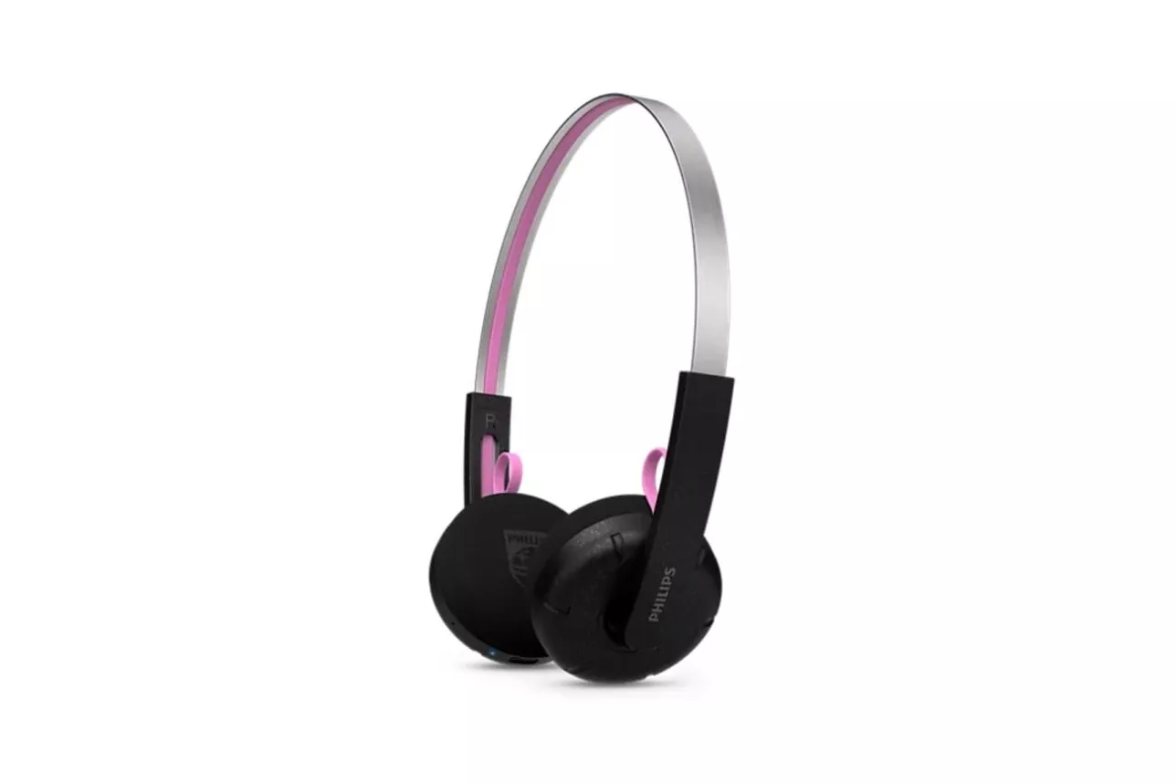 Auriculares Philips TAMS1BK/00 inal&aacute;mbricos Bluetooth con micr&oacute;fono y USB-C negro