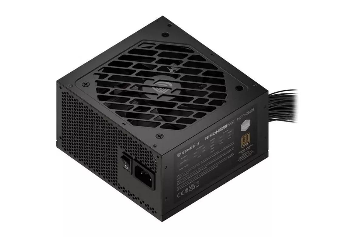 Fuente de alimentaci&oacute;n Genesis Nihon 750NM 750W Certificaci&oacute;n 80+ Bronze ATX 3.1