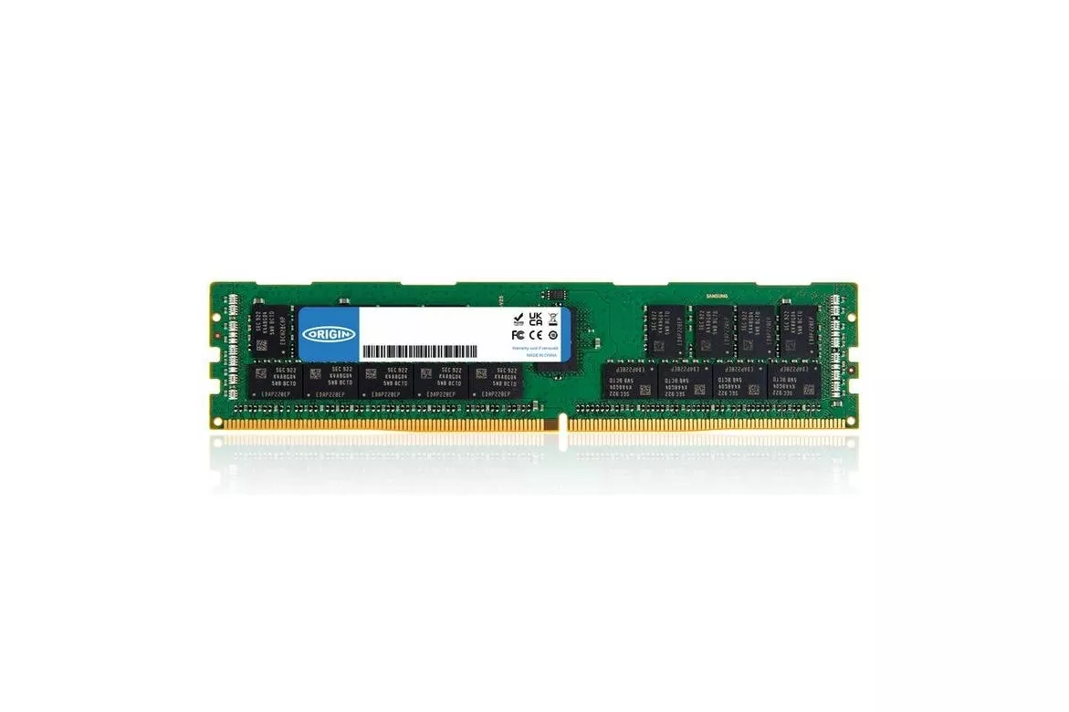 Memoria RAM Origin Storage OM16G43200R2RX8E12 16GB 1x16GB DDR4 3200MHz CL22 ECC Registered