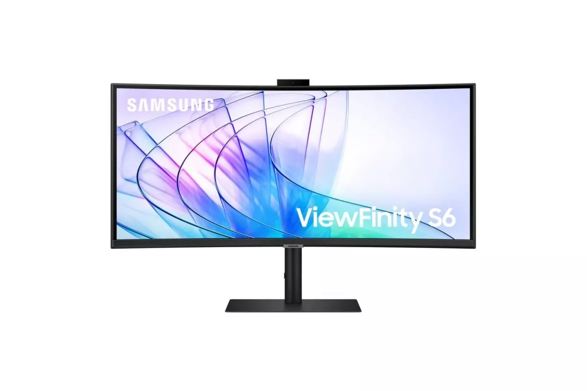 Monitor Samsung S65VC 34" UltraWide Quad HD 100Hz VA Curvo HDR10 Altura Ajustable