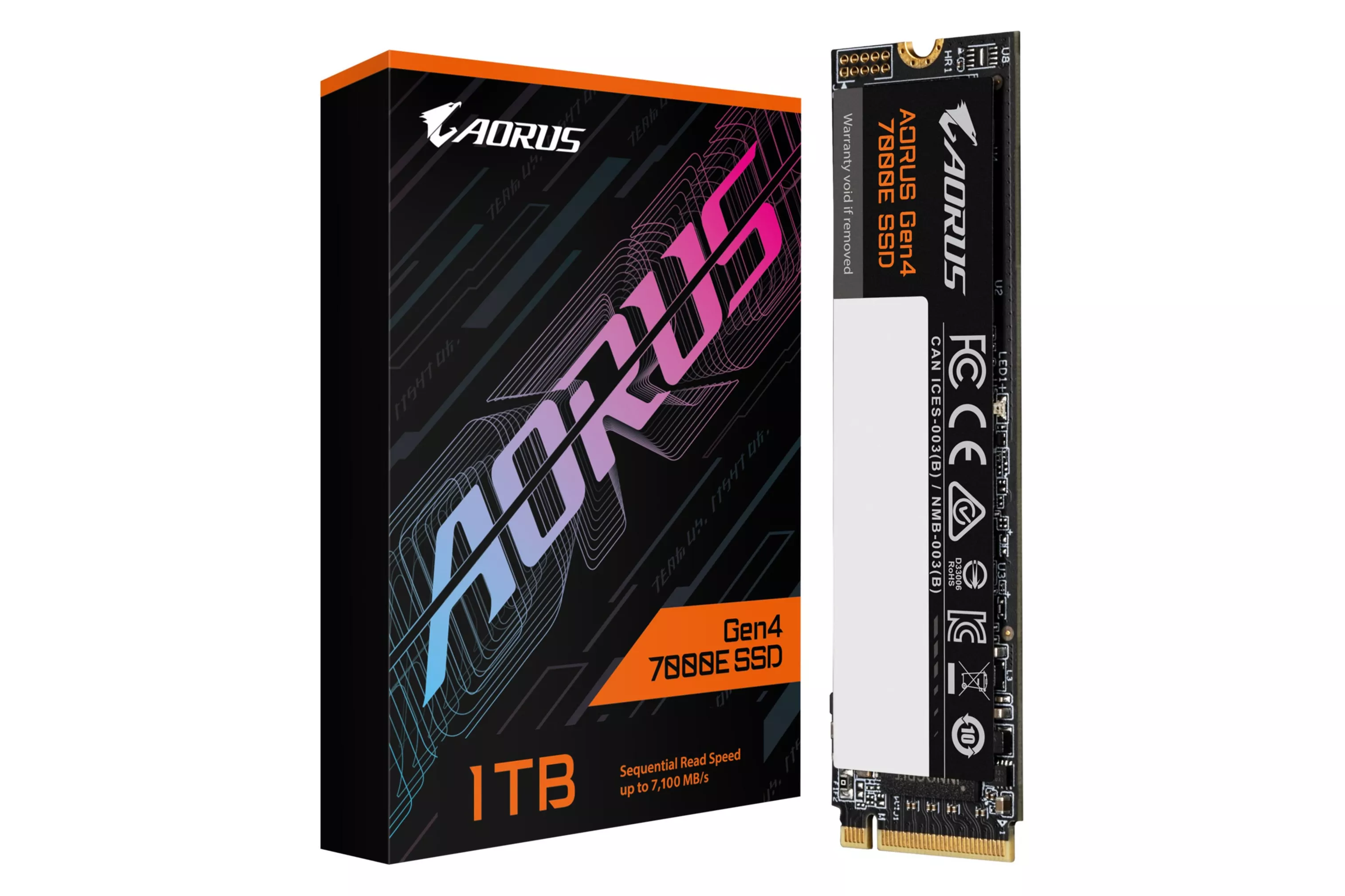 Disco Duro SSD Gigabyte AORUS Gen4 7000E 1TB