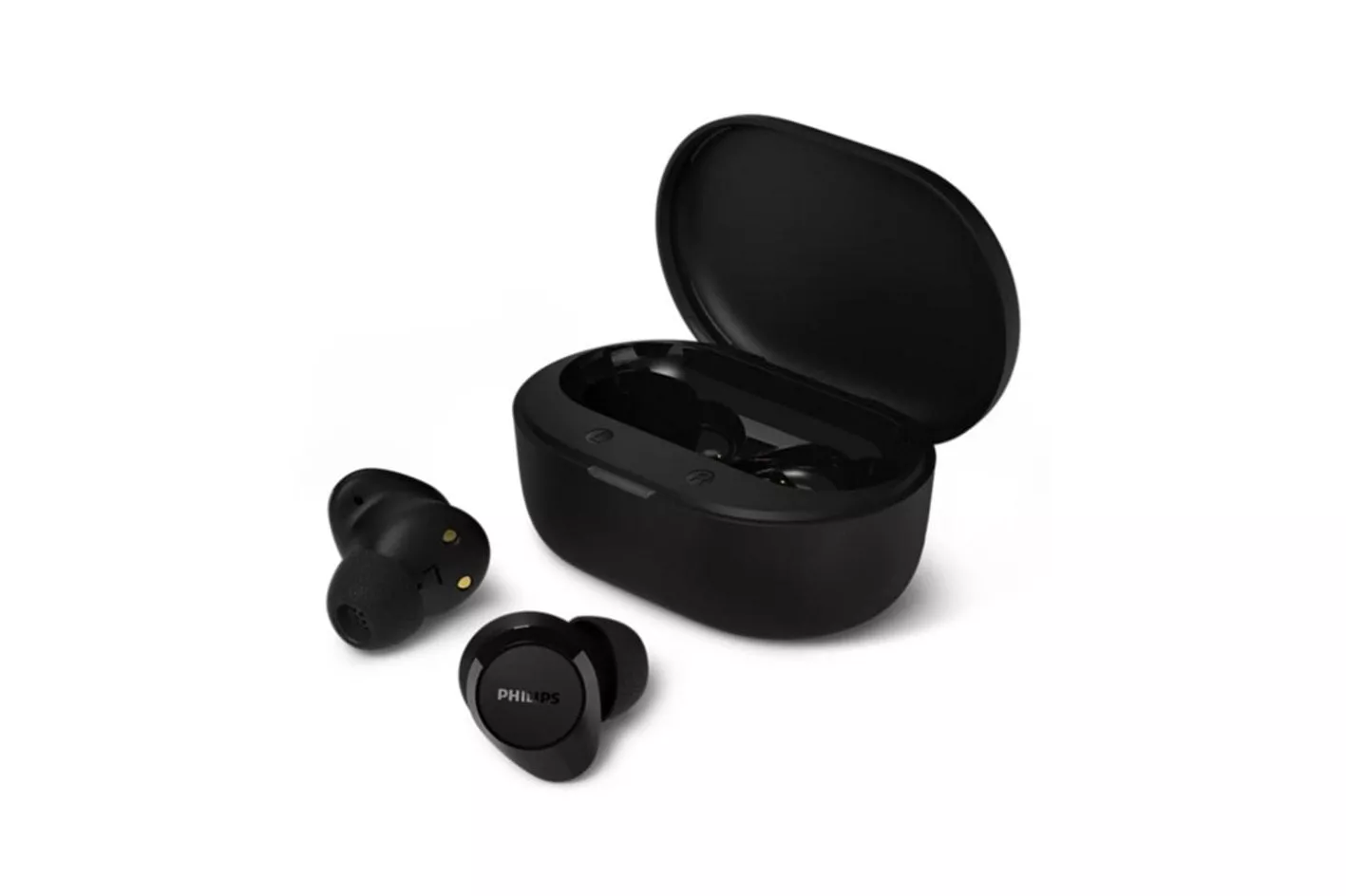 Auriculares Philips TAT1300BK inal&aacute;mbricos Bluetooth 6.0 para llamadas y m&uacute;sica negros