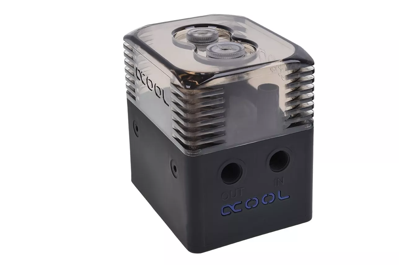 Alphacool Eisstation VPP Dep&oacute;sito + Bomba