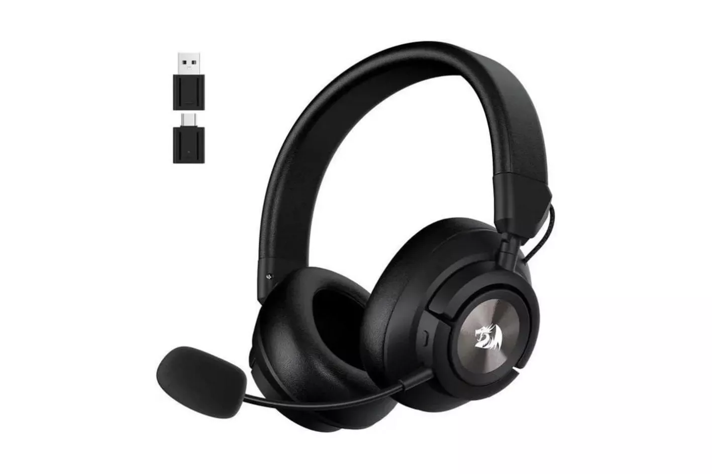 Auriculares Redragon Spectra Pro inal&aacute;mbricos Bluetooth USB 7.1 Surround Negro