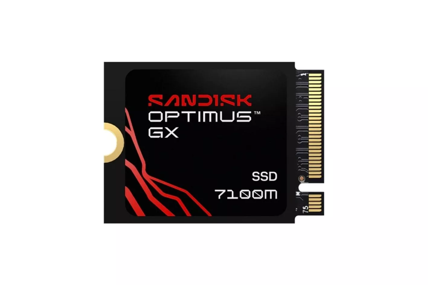 Disco Duro WD Optimus GX 7100M 1TB M.2 PCIe 4.0 NVMe 7250MB/s Gaming