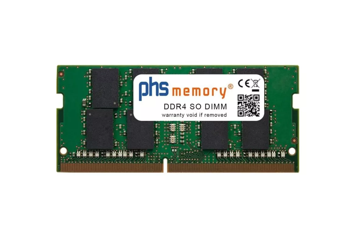 Memoria RAM PHS-memory SP623243 32GB 1x32GB DDR4 2666MHz SO-DIMM Negra