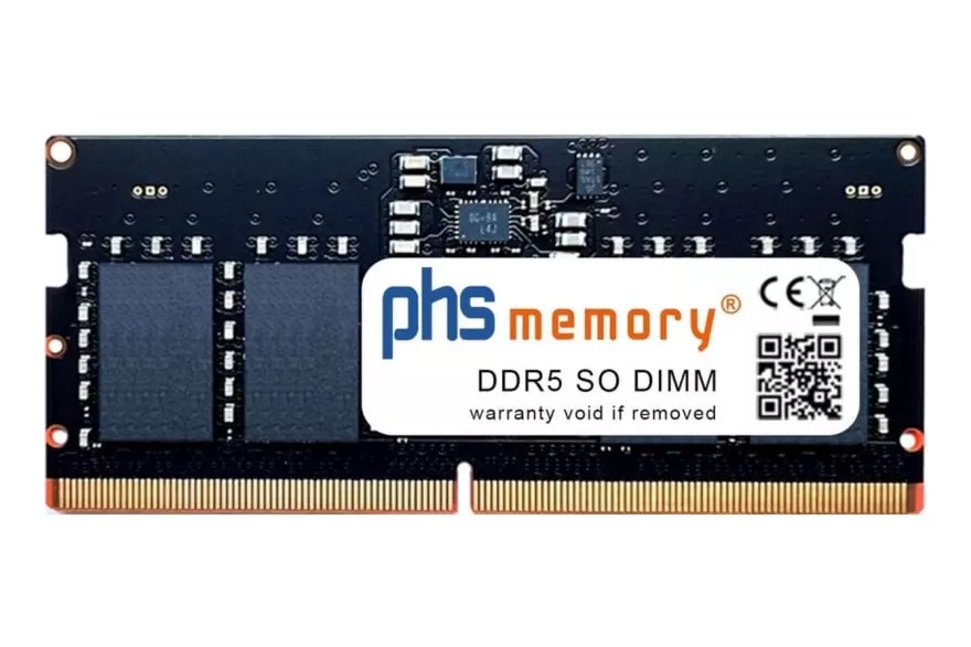 Memoria RAM PHS-memory SP623974 8GB 1x8GB DDR5 5600MHz SO-DIMM Notebook