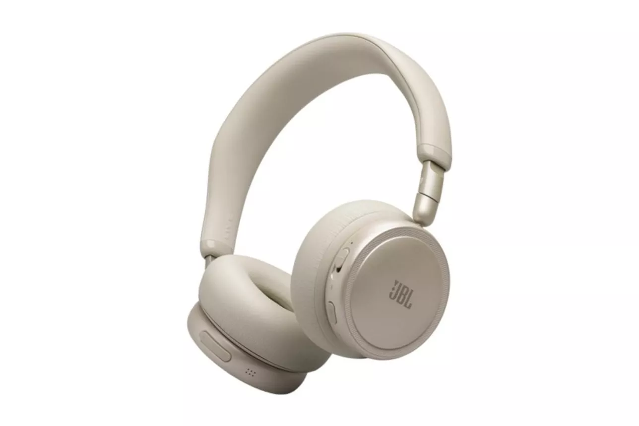Auriculares JBL Live 680NC inal&aacute;mbricos Bluetooth con cancelaci&oacute;n de ruido, micr&oacute;fono y plegables, champ&aacute;n