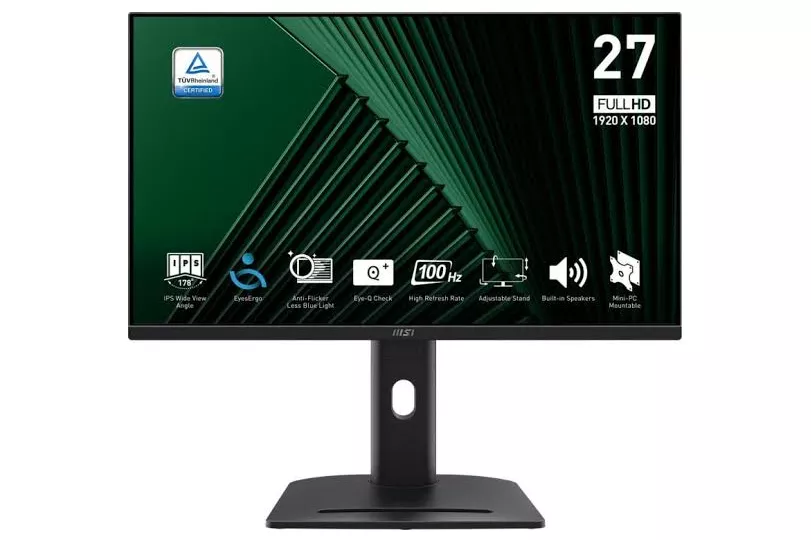 Monitor MSI PRO MP275PG 27" Full HD 100Hz IPS Antirreflejos Altura Ajustable Altavoces