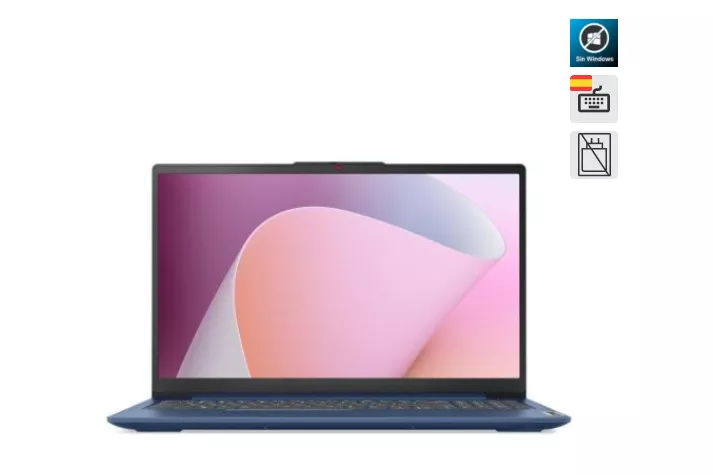 Port&aacute;til Lenovo Slim 3 15ABR8 15,6" AMD Ryzen 5 5625U 8GB 512GB SSD Radeon Graphics FreeDOS