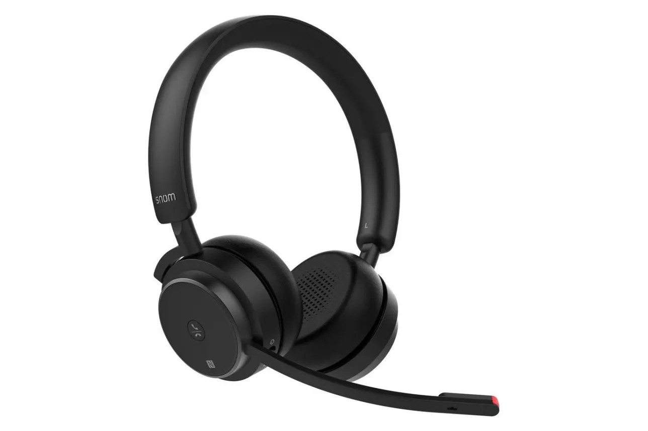 Auriculares Snom A350D inal&aacute;mbricos Bluetooth 5.2 USB-C y USB-A para oficina