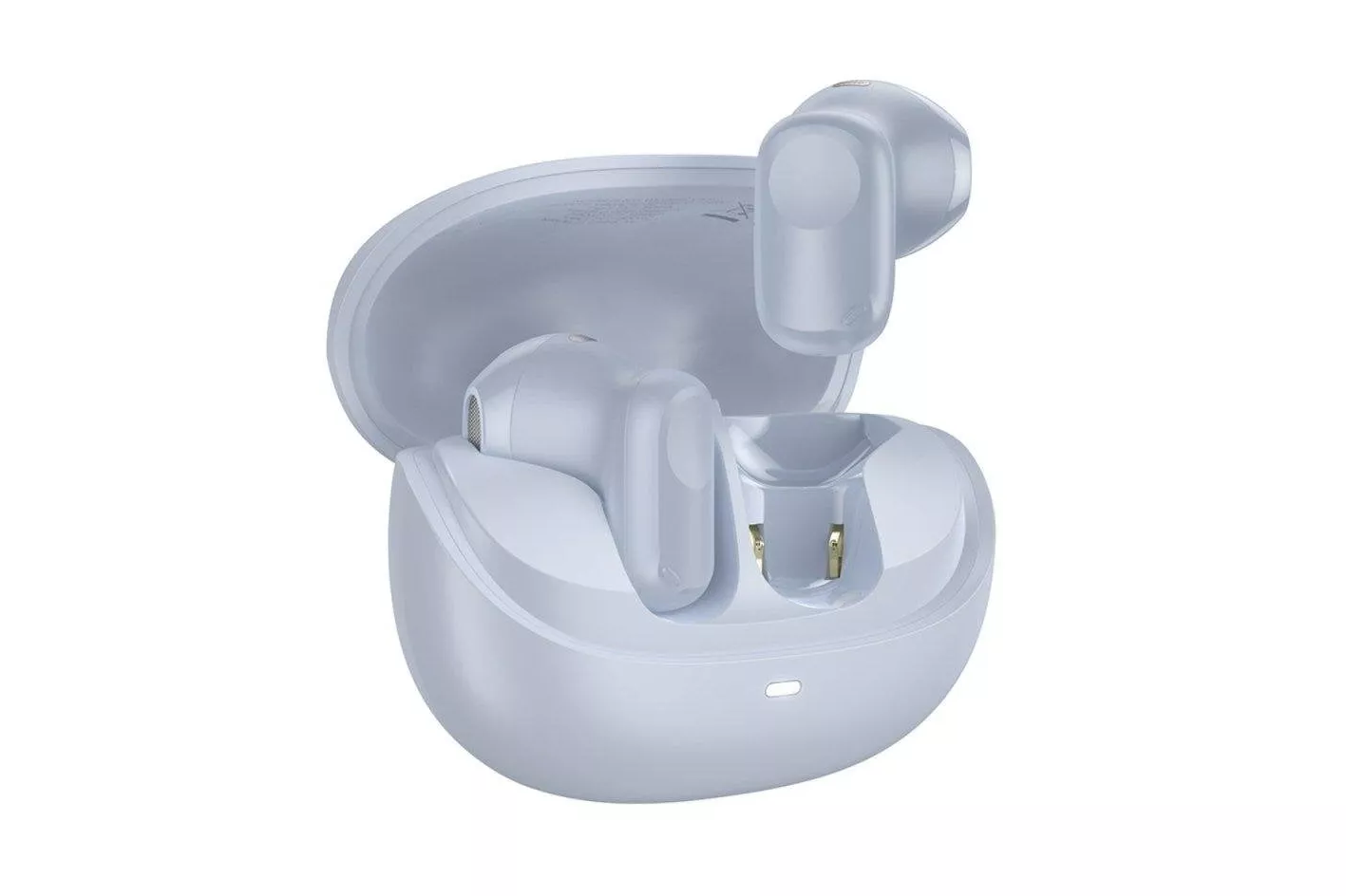 Auriculares Hoco EQ25 inal&aacute;mbricos Bluetooth 5.4 uso diario dise&ntilde;o compacto azul