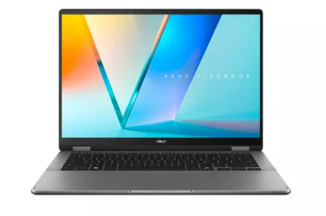 Port&aacute;til Asus VivoBook 14 Flip OLED TP3407SA-QL065W U7-258V 32GB 1TB 14" W11H
