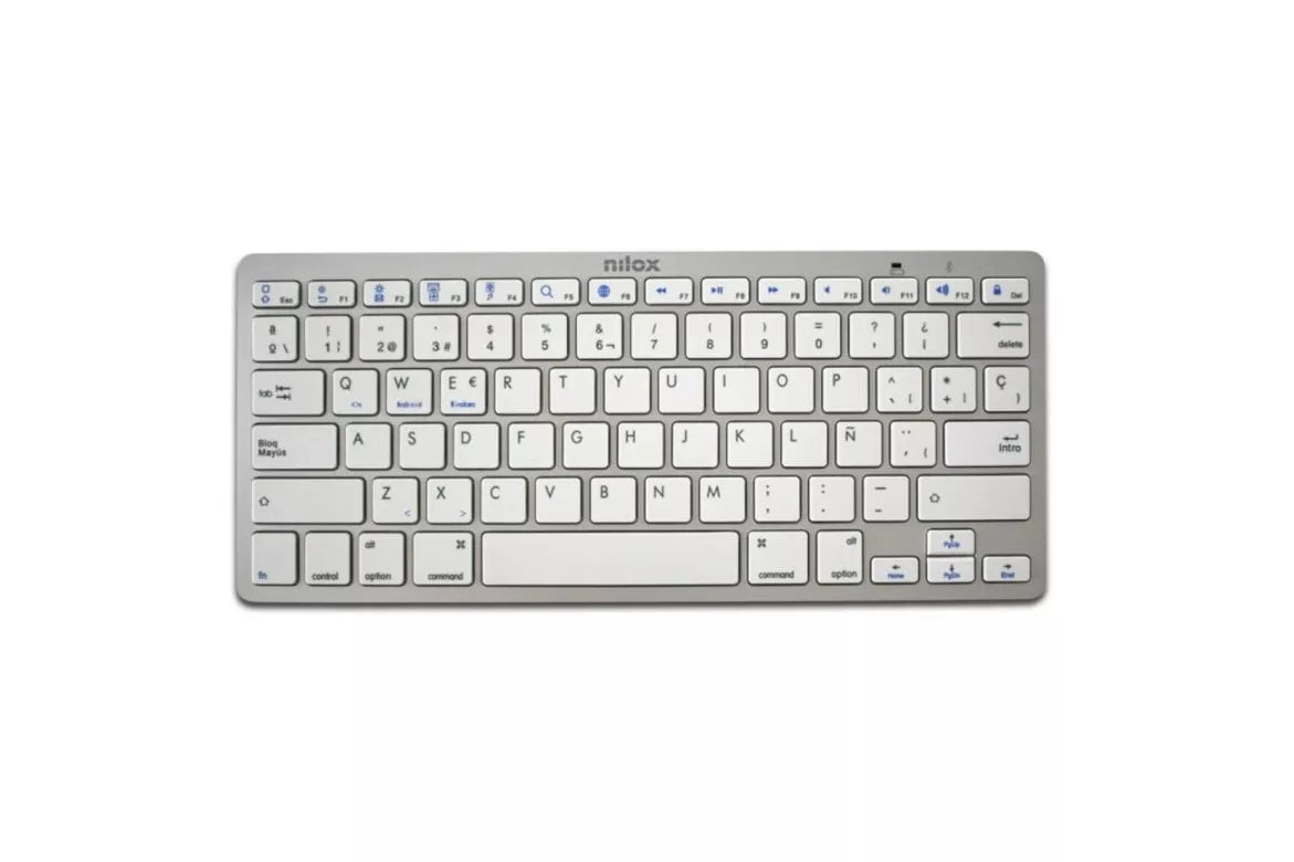 Nilox NXKB01S Teclado Bluetooh Plata