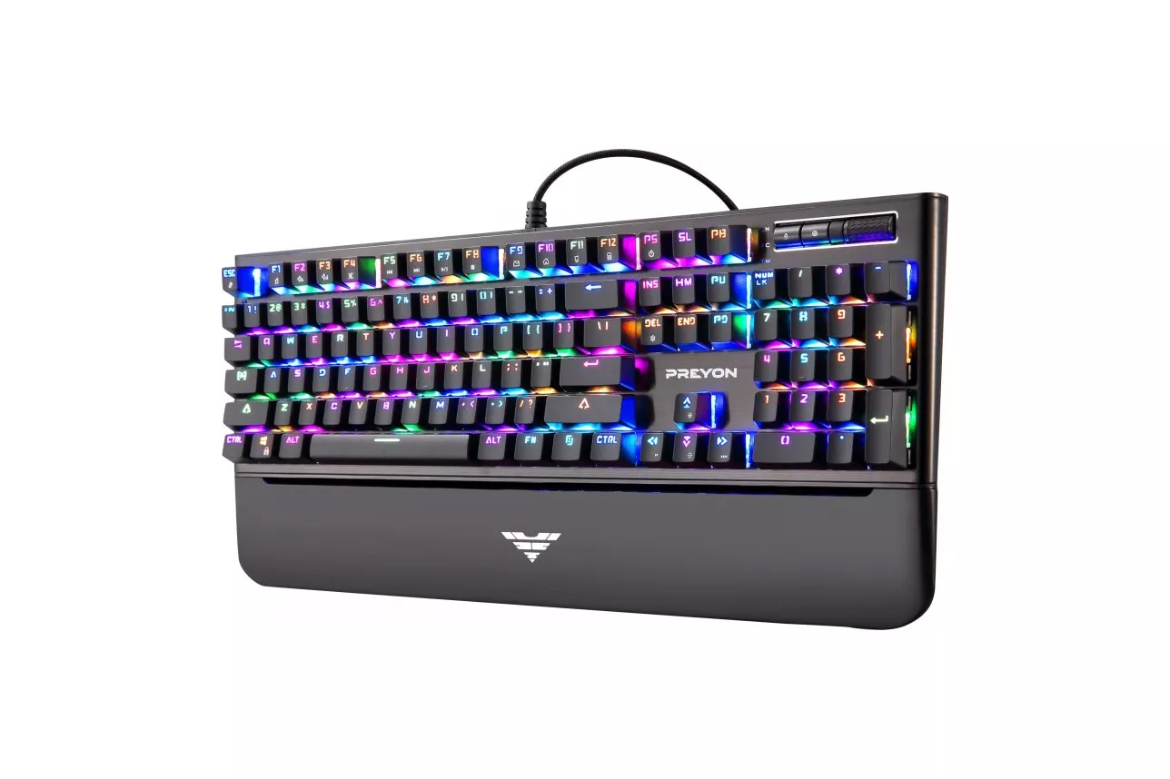 Preyon Long Claw Brown Teclado Mec&aacute;nico Gaming RGB Switch Gateron Brown