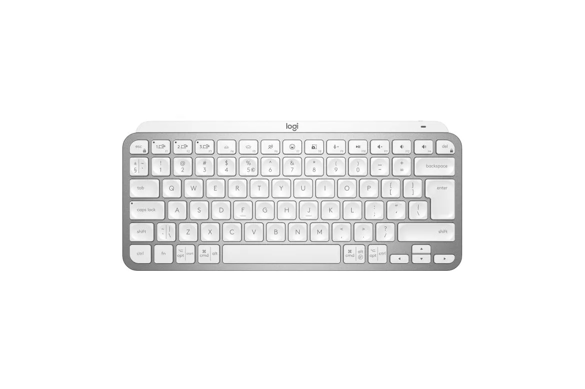 Teclado compacto inal&aacute;mbrico Logitech MX Keys Mini QWERTY ES retroiluminado Bluetooth USB-C