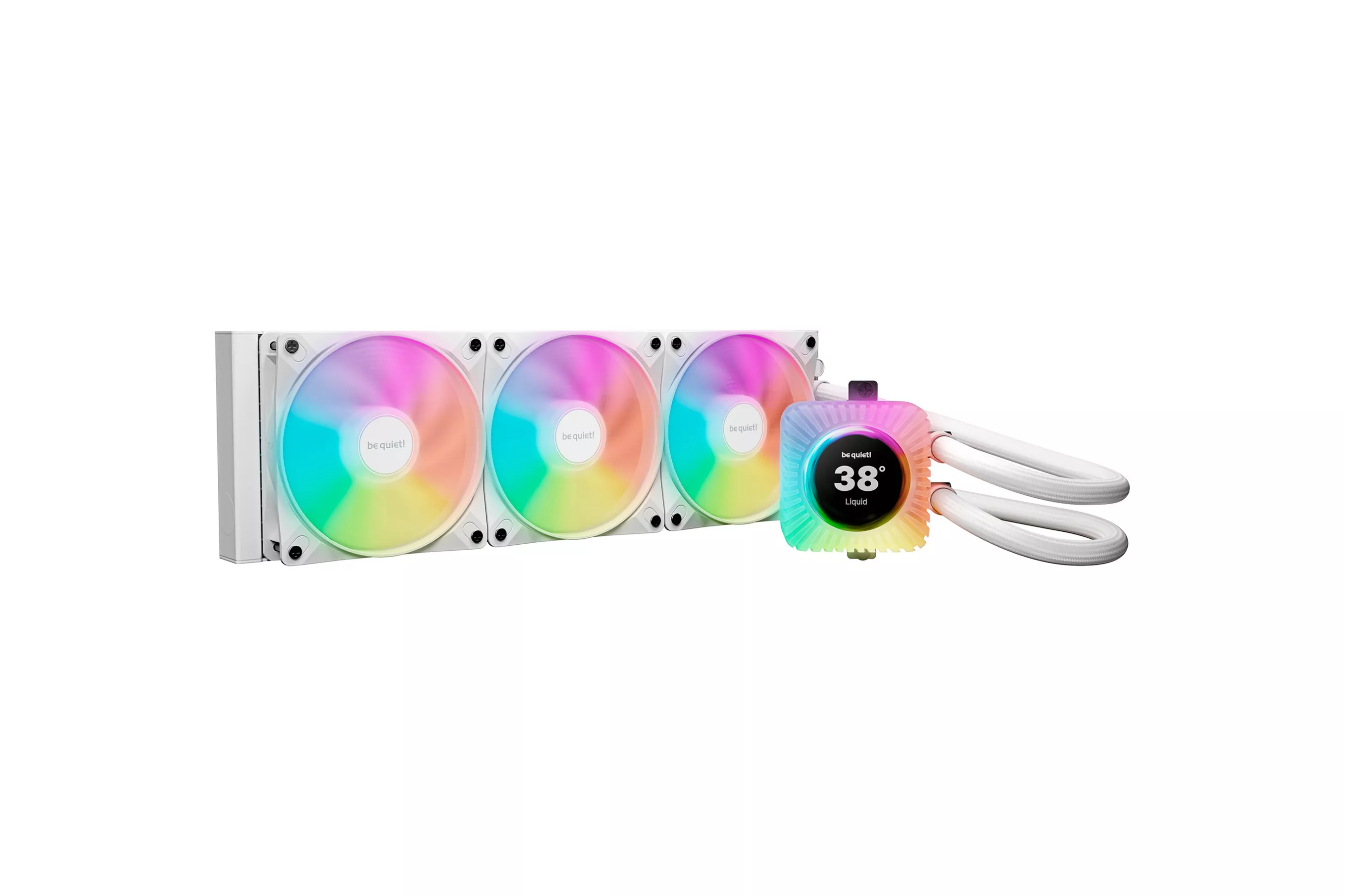 Light Loop IO LCD 360mm, Refrigeraci&oacute;n por agua