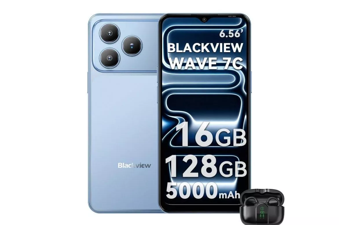 Blackview Wave 7C 4G 4GB Azul 128GB 6.56" Doble SIM