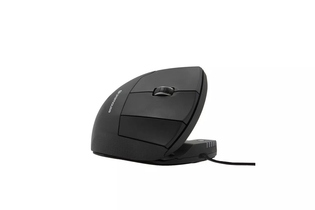 Rat&oacute;n Contour Design Unimouse USB Tipo C 4000 DPI Negro Ergonom&iacute;a
