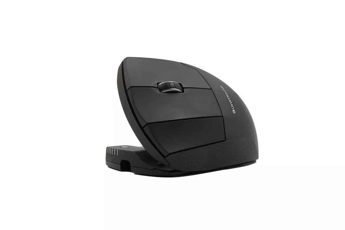 Rat&oacute;n Contour Design Unimouse Wireless 4000 DPI Negro Ergonom&iacute;a Ajustable