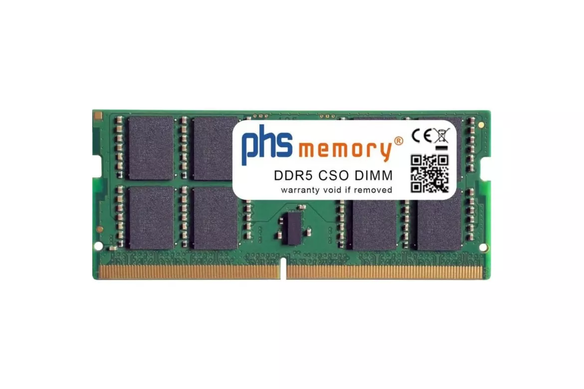 Memoria RAM PHS-memory SP626617 16GB DDR5 6400MHz SO-DIMM unbuffered