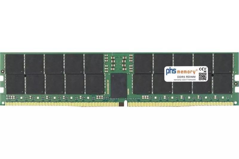 Memoria RAM PHS-memory SP610852 32GB 1x32GB DDR5 6400MHz ECC Registered DIMM