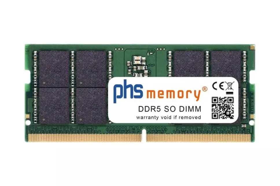 Memoria RAM PHS-memory SP624959 64GB DDR5 5600 MHz SO-DIMM Notebook