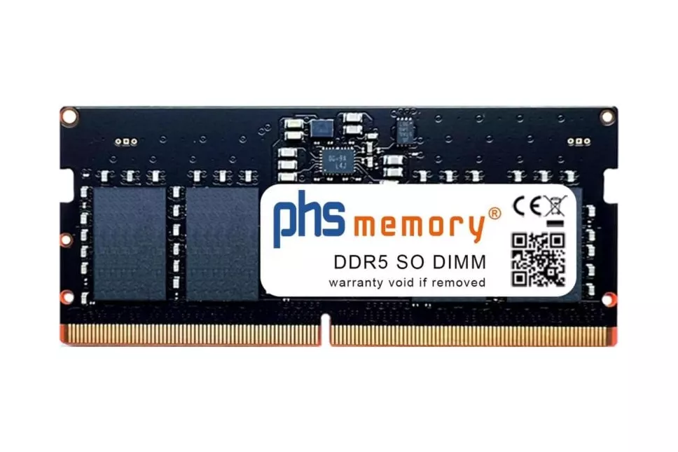 Memoria RAM PHS-memory SP625038 8GB DDR5 5600MHz SO-DIMM 262 pines 1,10V