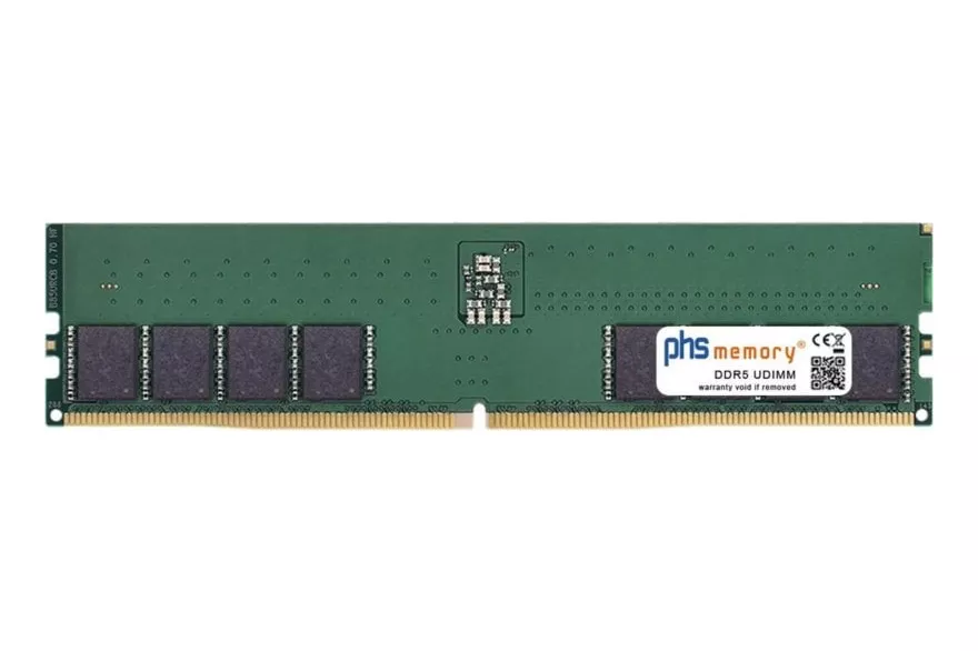 Memoria RAM PHS-memory SP625244 48GB DDR5 5600MHz unbuffered 288x para servidor