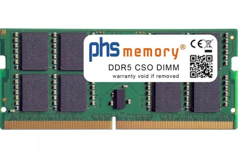 Memoria RAM PHS-memory SP625873 32GB DDR5 6400MHz SO-DIMM unbuffered