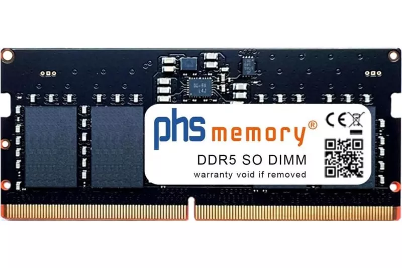 Memoria RAM PHS-memory SP625967 8GB DDR5 5600MHz SO-DIMM 262 pines 1,1V
