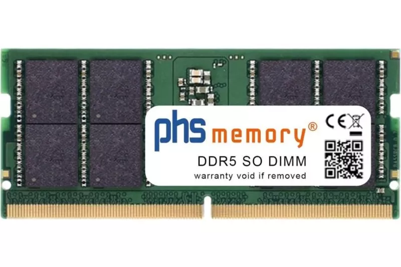 Memoria RAM PHS-memory SP626729 16GB 1x16GB DDR5 4800MHz SO-DIMM Lenovo