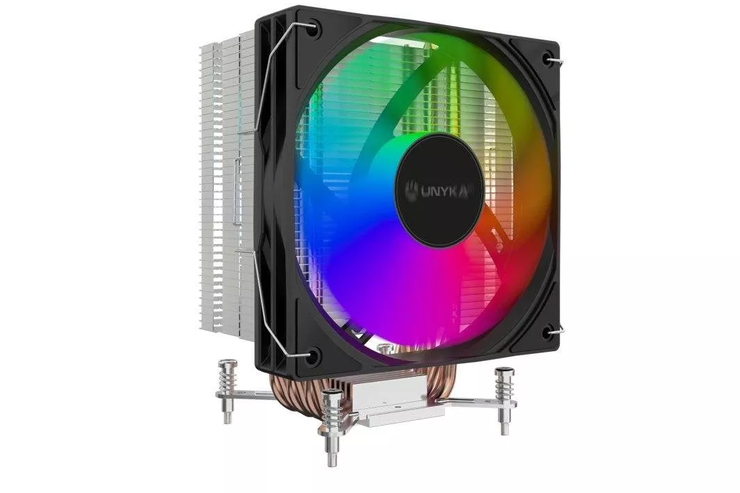 Refrigeraci&oacute;n Aire UNYKAch Socket Intel LGA 1851 AMD AM5 120mm H61 ARGB