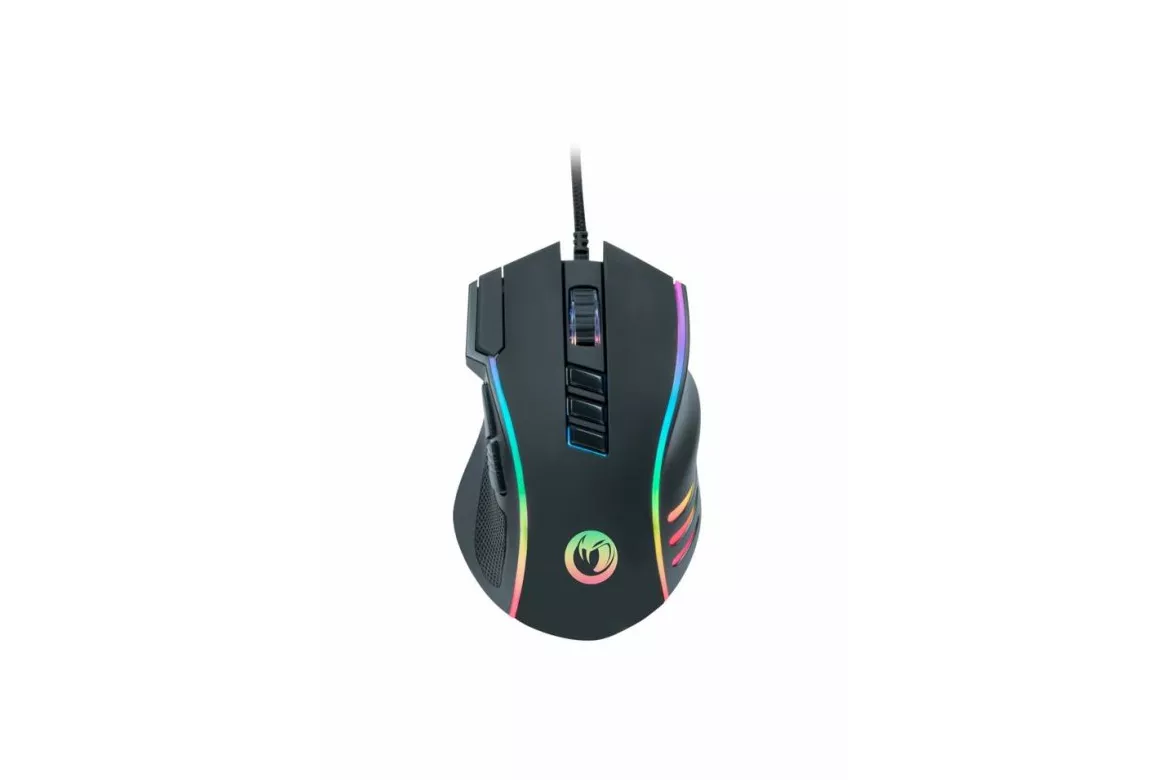 Rat&oacute;n NACON GM-420 USB 12000 DPI Negro RGB 10 Botones Ergon&oacute;mico