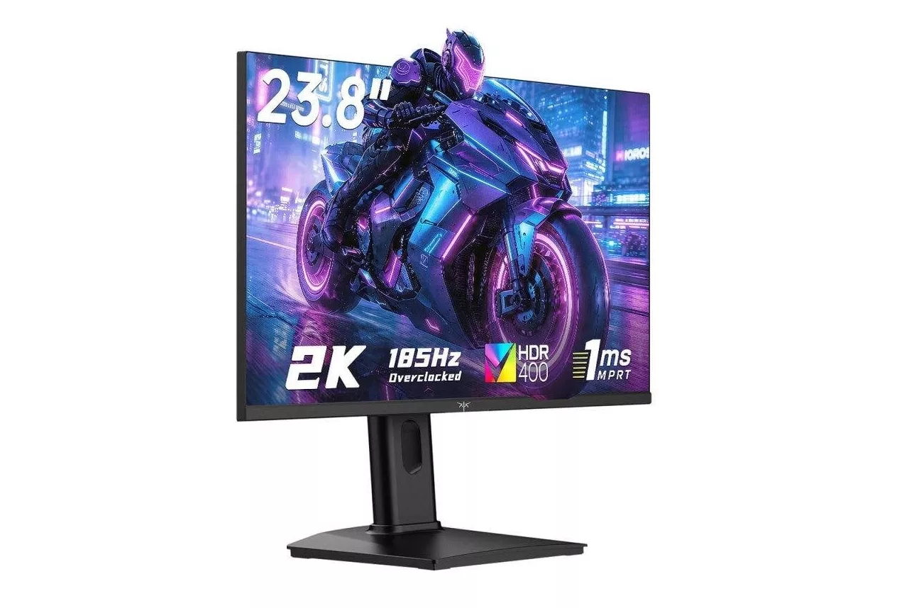 Monitor KTC H24T7 23,8" QHD 185Hz Fast IPS HDR400 FreeSync G-Sync Ajuste de altura