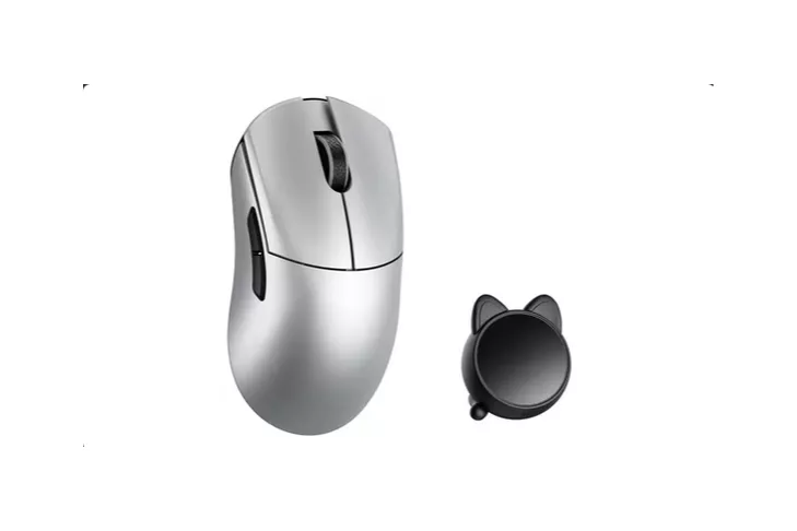 Rat&oacute;n WLMouse HUAN Gaming RF Wireless 8000 Hz 5 Botones Plata