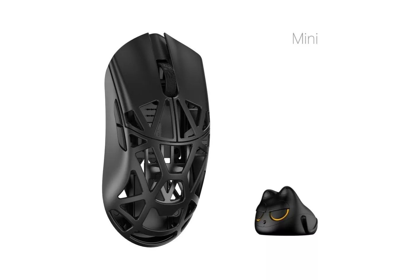Rat&oacute;n WLmouse MINI-SHIXIN Negro RF inal&aacute;mbrico 30000 DPI 5 Botones Recargable