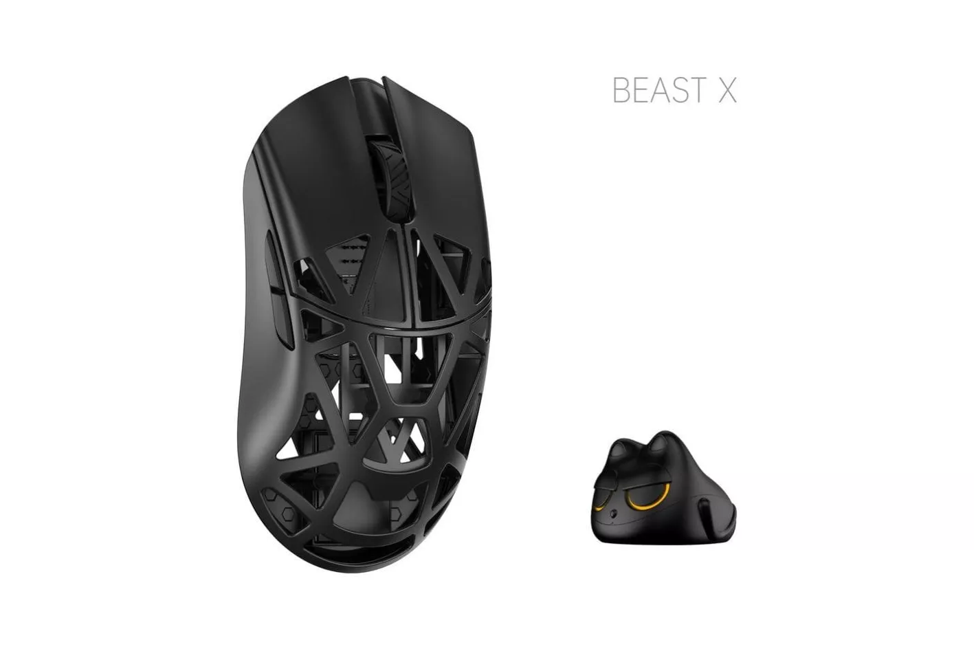 Rat&oacute;n WLmouse MPRO-SHIXIN RF inal&aacute;mbrico 30000 DPI Negro recargable