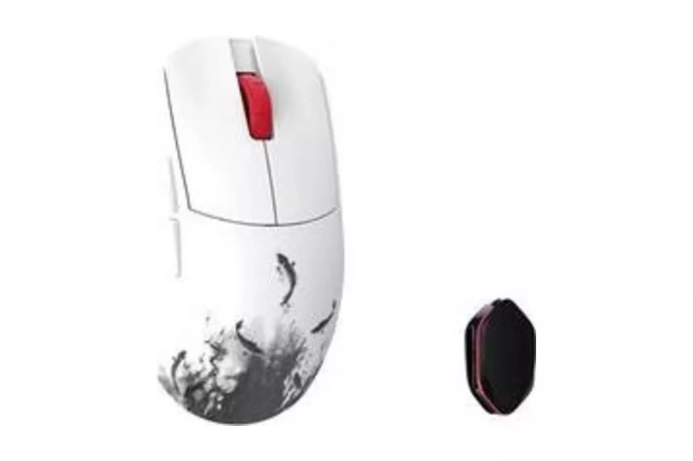 Rat&oacute;n WLMouse Ying Black&White Gaming RF Wireless 3950 DPI 8000 Hz