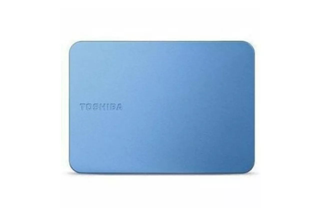 Disco duro Toshiba Canvio Flex 1TB externo 2,5" USB 3.2 Gen 1 azul brillante