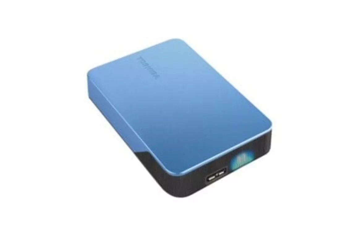 Disco duro Toshiba Canvio Flex 4TB HDD 2,5" USB 3.2 Gen 1 azul brillante
