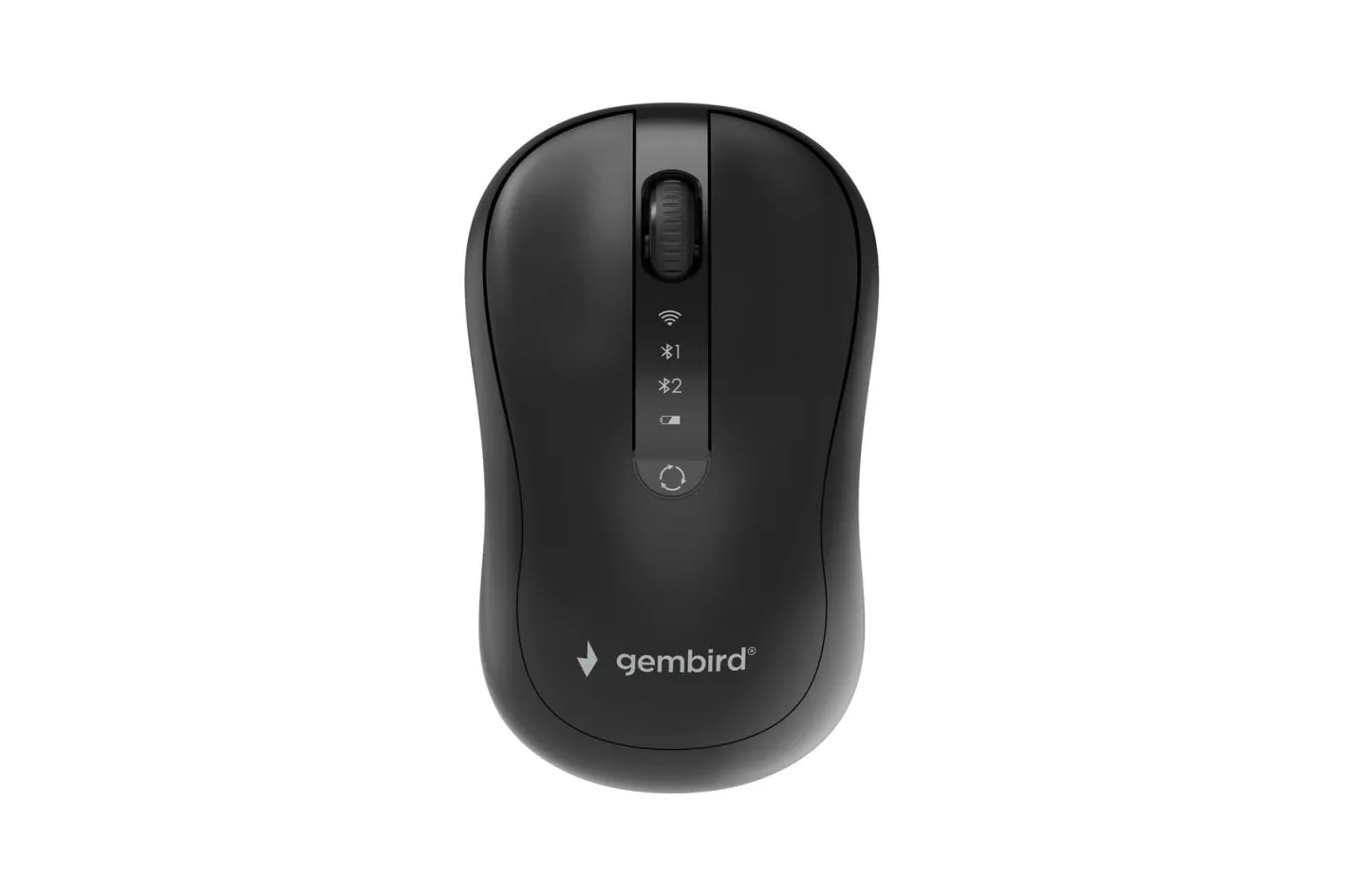 Rat&oacute;n Gembird MUSW2-4B-01 RF Wireless Bluetooth 1600 DPI Negro recargable