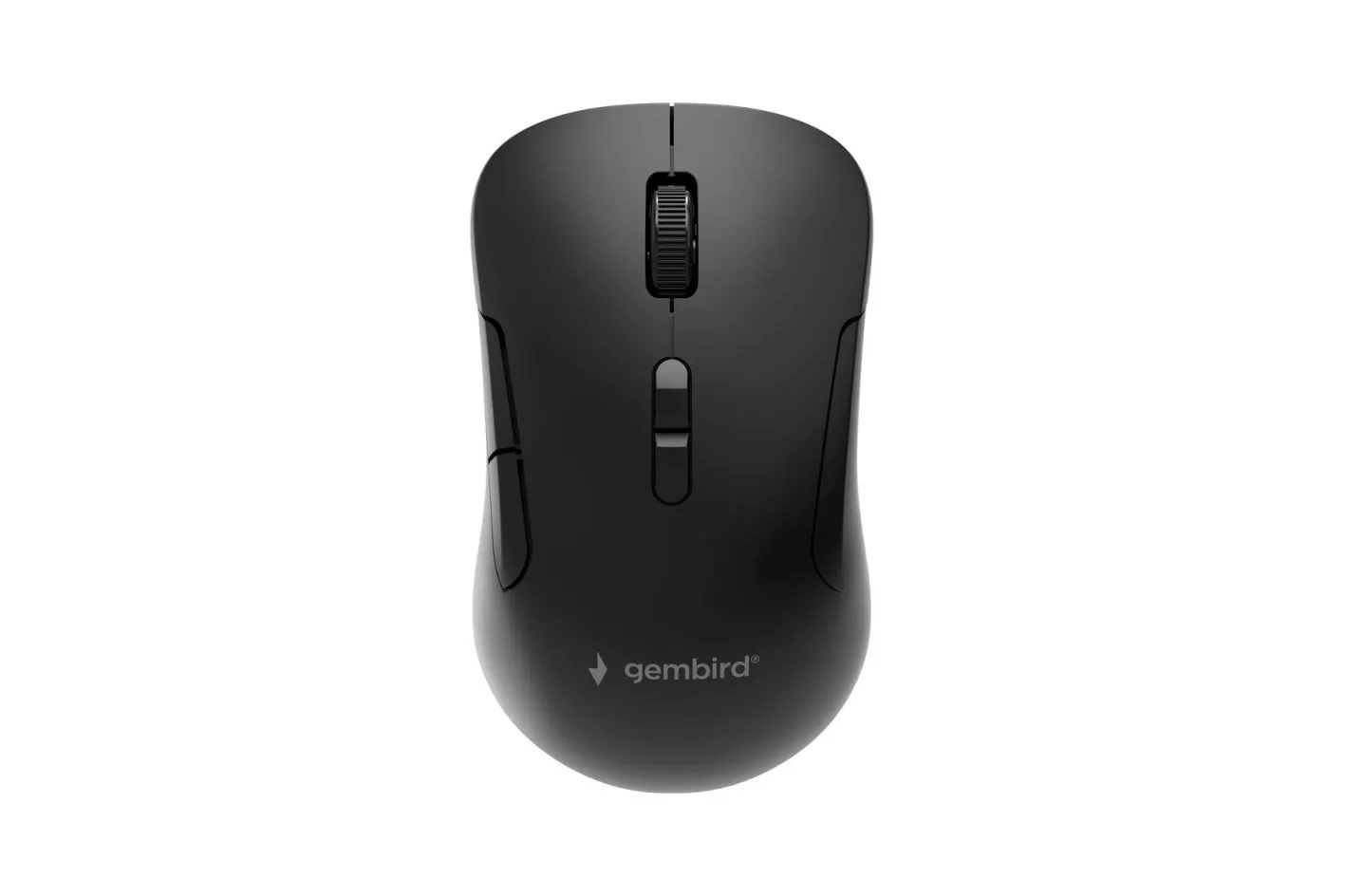 Rat&oacute;n Gembird MUSW2-7B-01 RF Wireless Bluetooth 1600 DPI Negro Recargable