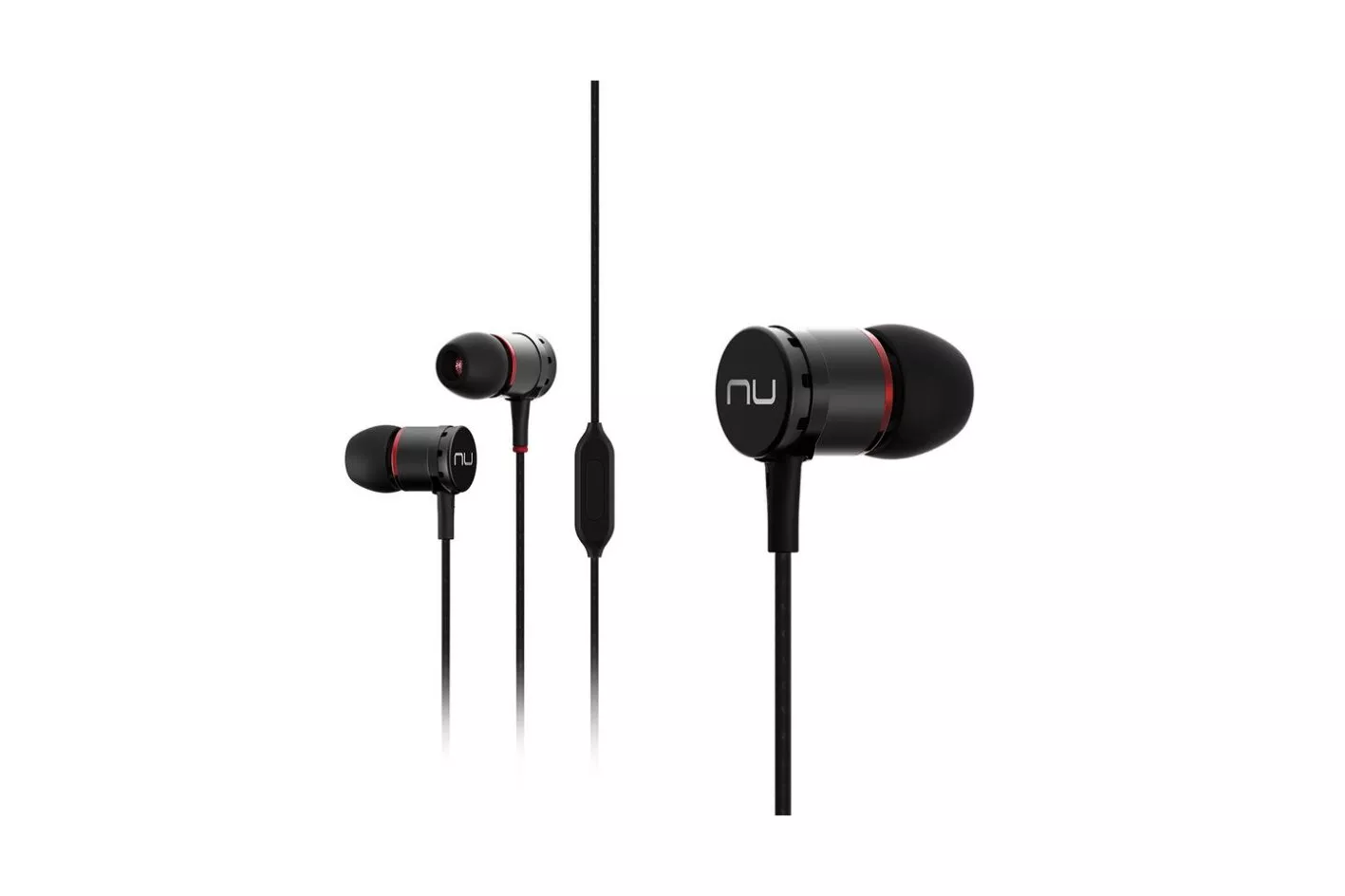 Auriculares Optoma NE750M con cable, conexi&oacute;n 3,5 mm, llamadas y m&uacute;sica, negros