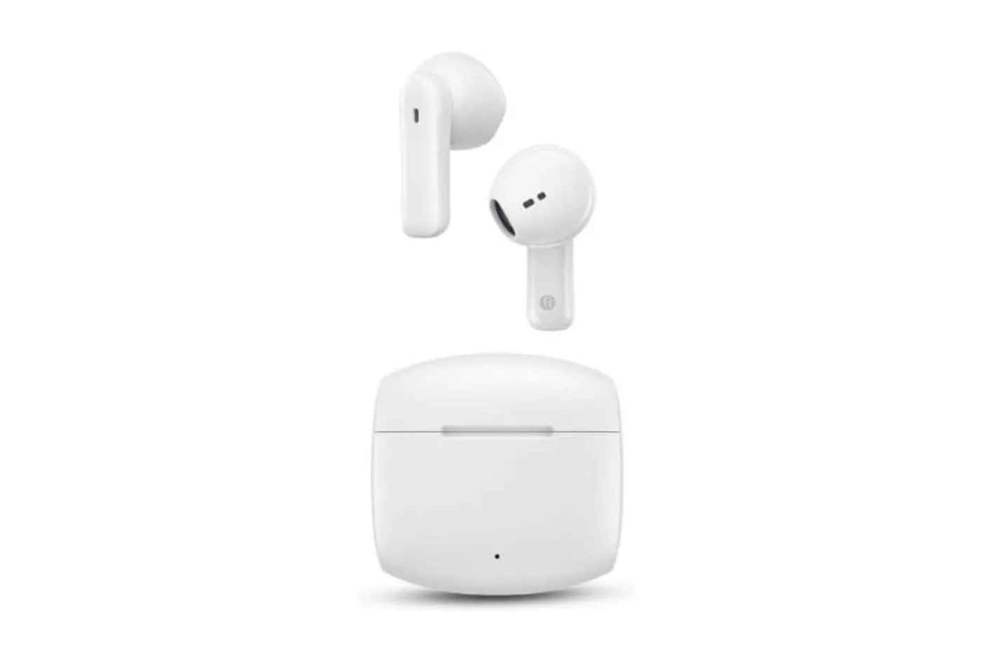 Auriculares SPC Ether 3 Buds inal&aacute;mbricos Bluetooth True Wireless con doble conexi&oacute;n y carga USB-C blancos