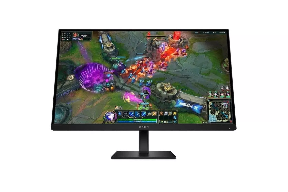 Monitor HP OMEN 27qs G2 27" Quad HD 280Hz LCD G-SYNC FreeSync HDR400 Altavoces Ajustable altura