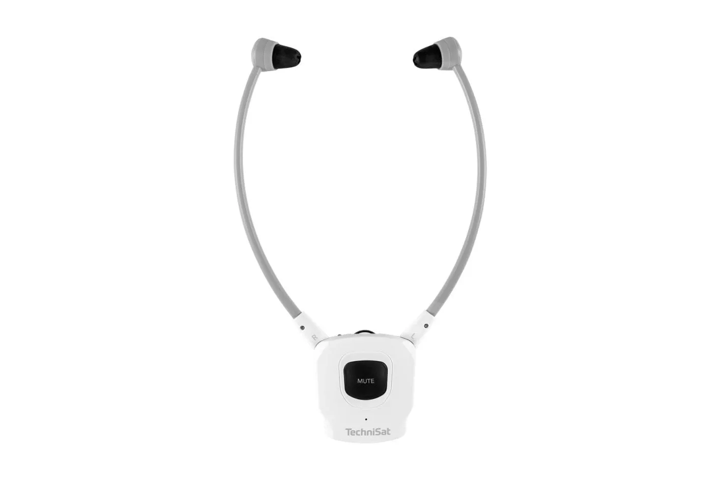 Auriculares Technisat StereoMan ISI 3 inal&aacute;mbricos Bluetooth con micr&oacute;fono y cable blanco