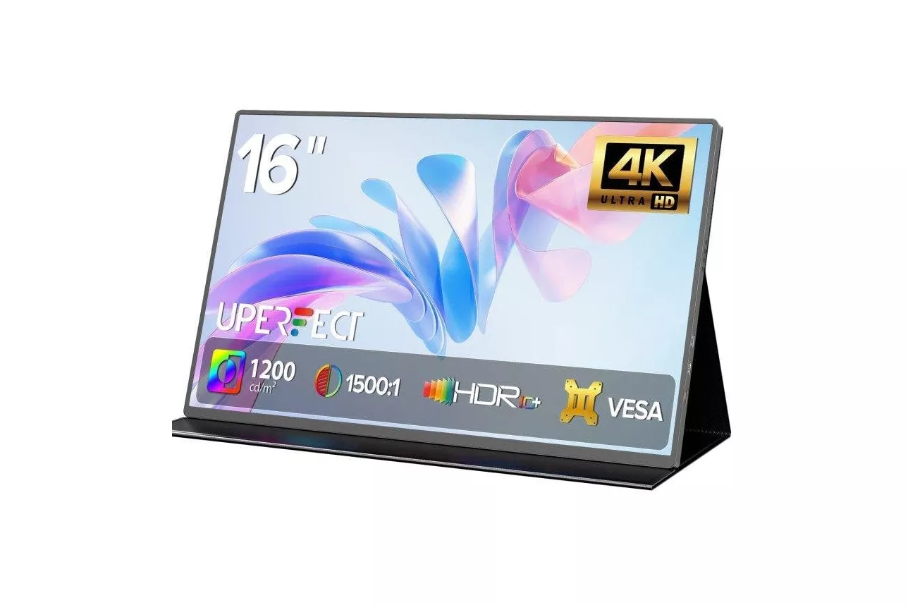 Monitor Uperfect 16" UltraHD 4K 60Hz IPS port&aacute;til FreeSync HDR Antirreflejo