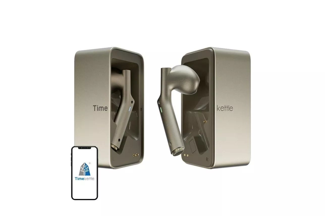 Auriculares Timekettle W4 inal&aacute;mbricos Bluetooth TWS con traducci&oacute;n en tiempo real Oro